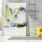 Abstract Terrain I by Sisa Jasper on GIANT ART - blue abstract