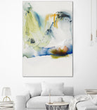 Abstract Terrain I by Sisa Jasper on GIANT ART - blue abstract