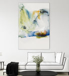 Abstract Terrain I by Sisa Jasper on GIANT ART - blue abstract