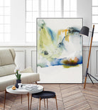 Abstract Terrain I by Sisa Jasper on GIANT ART - blue abstract