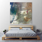 Mod Abstract I by Sisa Jasper on GIANT ART - blue abstract