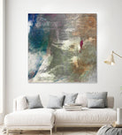 Mod Abstract I by Sisa Jasper on GIANT ART - blue abstract