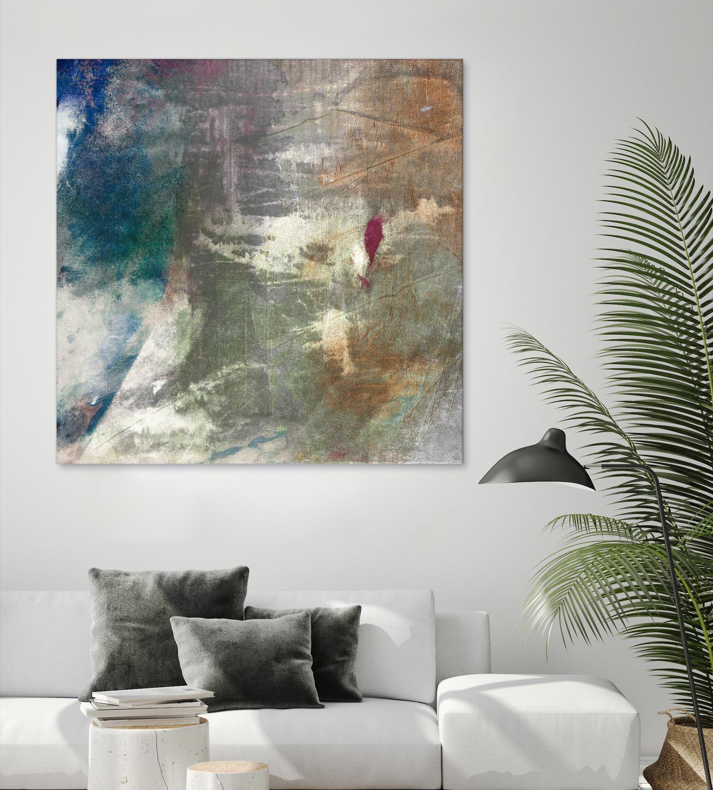 Mod Abstract I by Sisa Jasper on GIANT ART - blue abstract