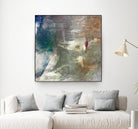 Mod Abstract I by Sisa Jasper on GIANT ART - blue abstract