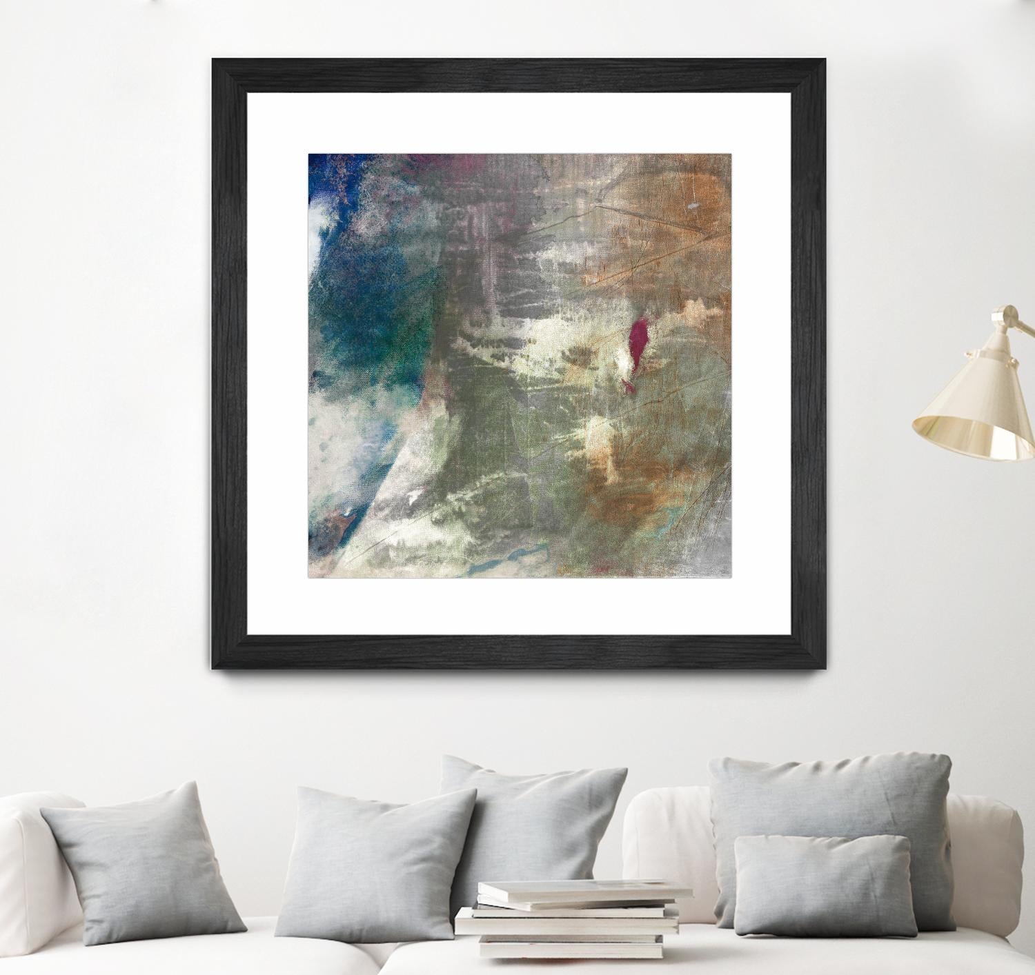 Mod Abstract I by Sisa Jasper on GIANT ART - blue abstract