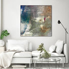 Mod Abstract I by Sisa Jasper on GIANT ART - blue abstract