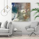 Mod Abstract I by Sisa Jasper on GIANT ART - blue abstract