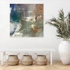 Mod Abstract I by Sisa Jasper on GIANT ART - blue abstract