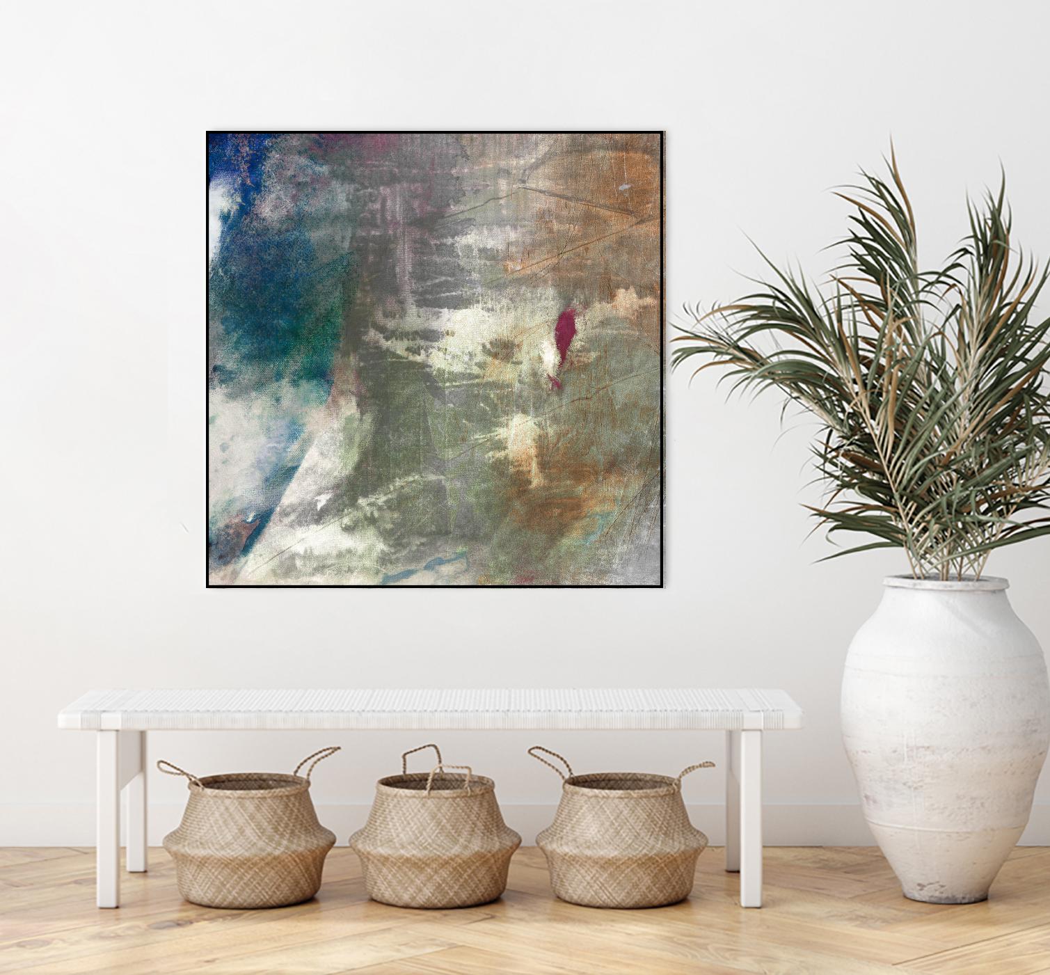 Mod Abstract I by Sisa Jasper on GIANT ART - blue abstract