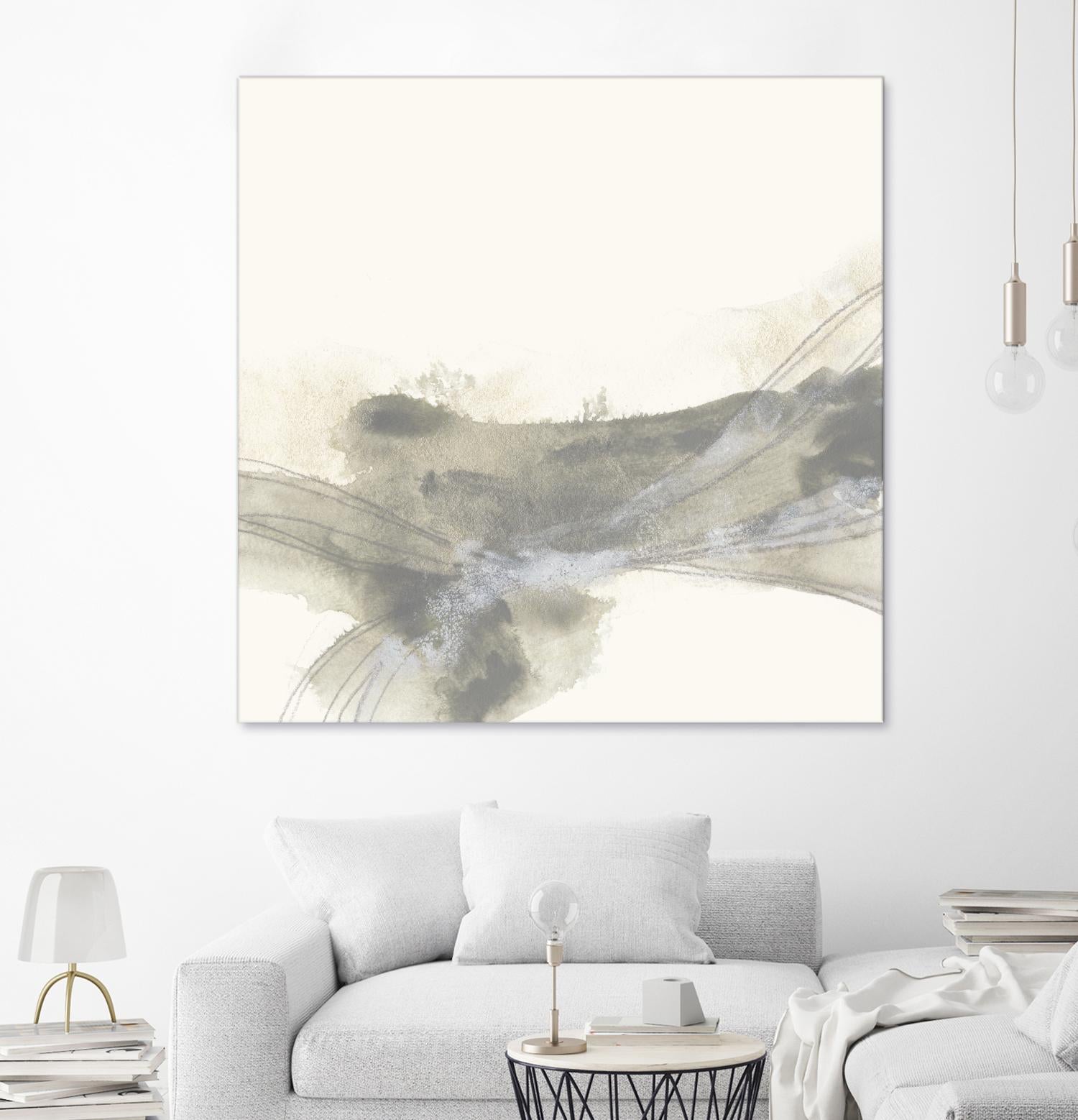 Vapor II by June Erica Vess on GIANT ART - brown abstract