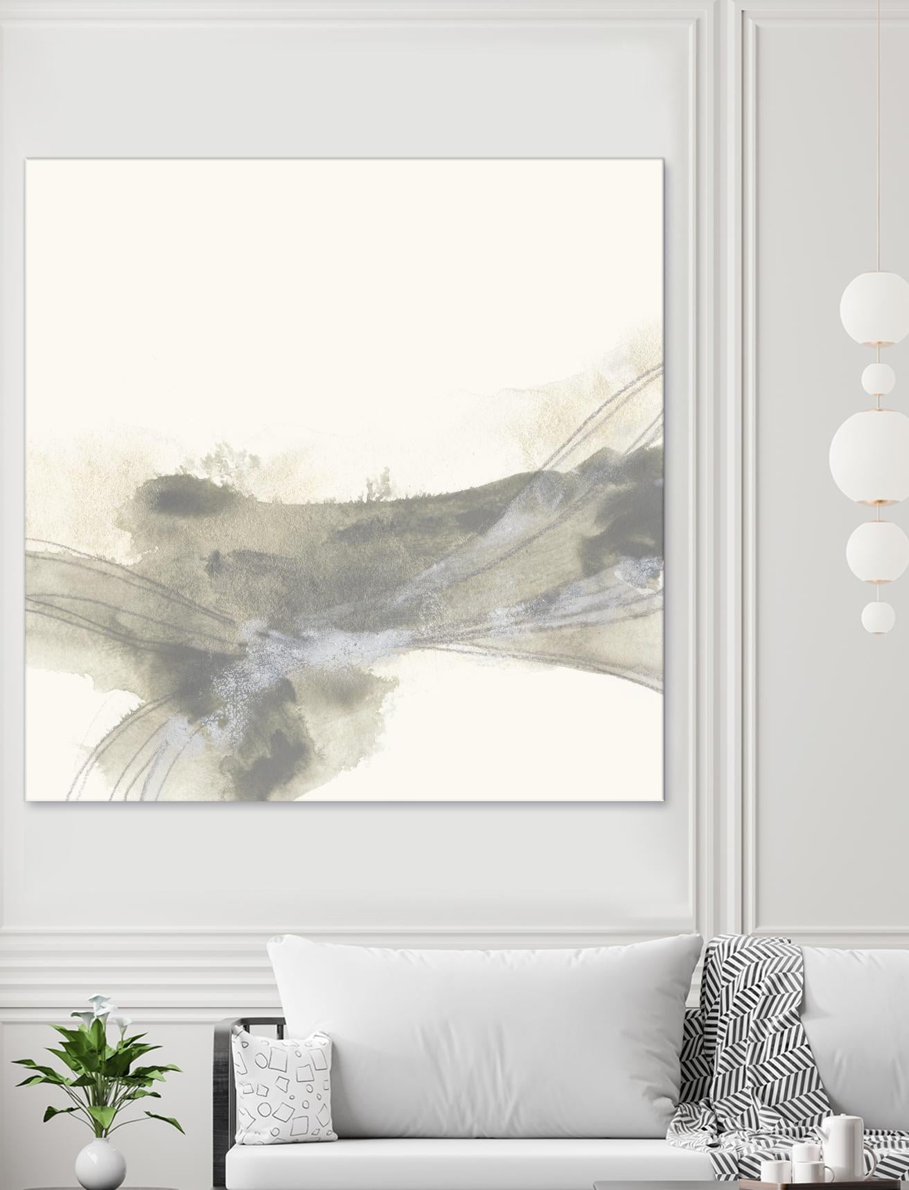 Vapor II by June Erica Vess on GIANT ART - brown abstract