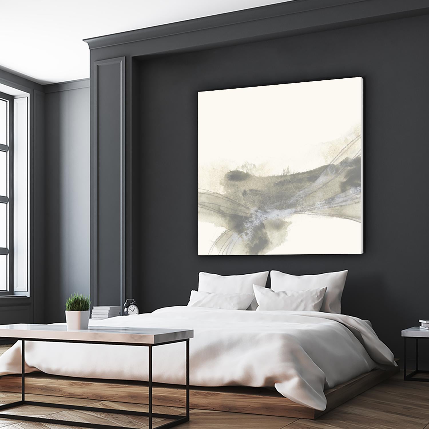 Vapor II by June Erica Vess on GIANT ART - brown abstract