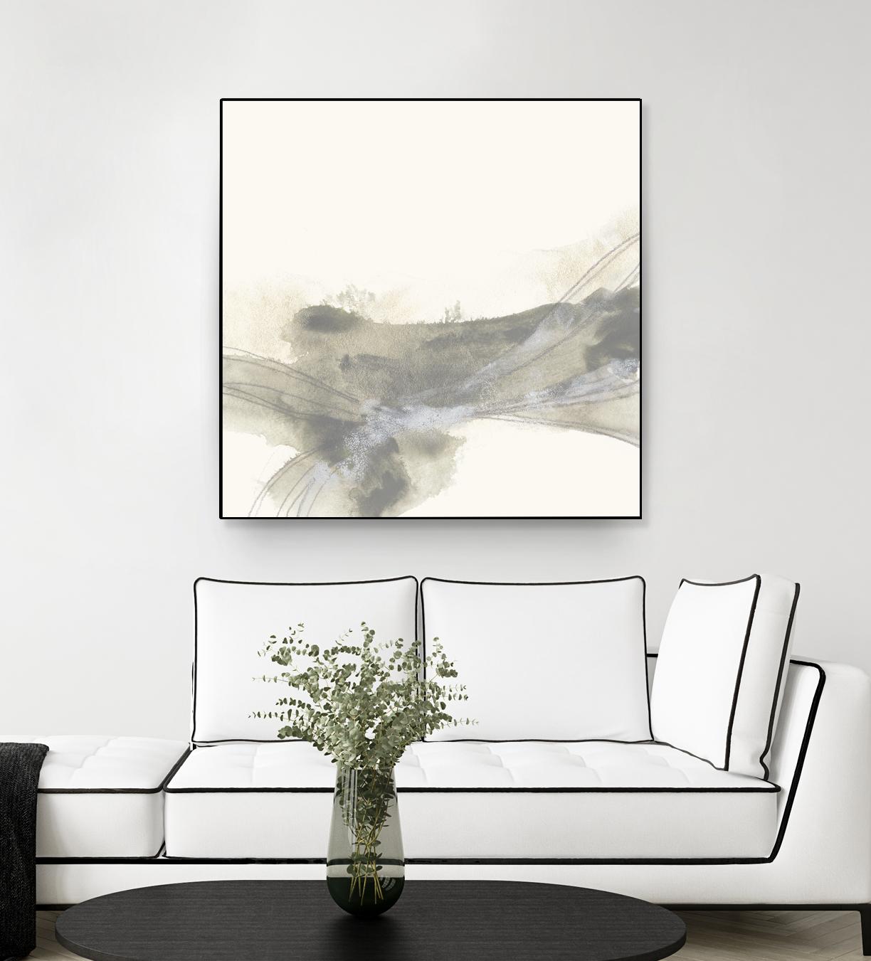 Vapor II by June Erica Vess on GIANT ART - brown abstract