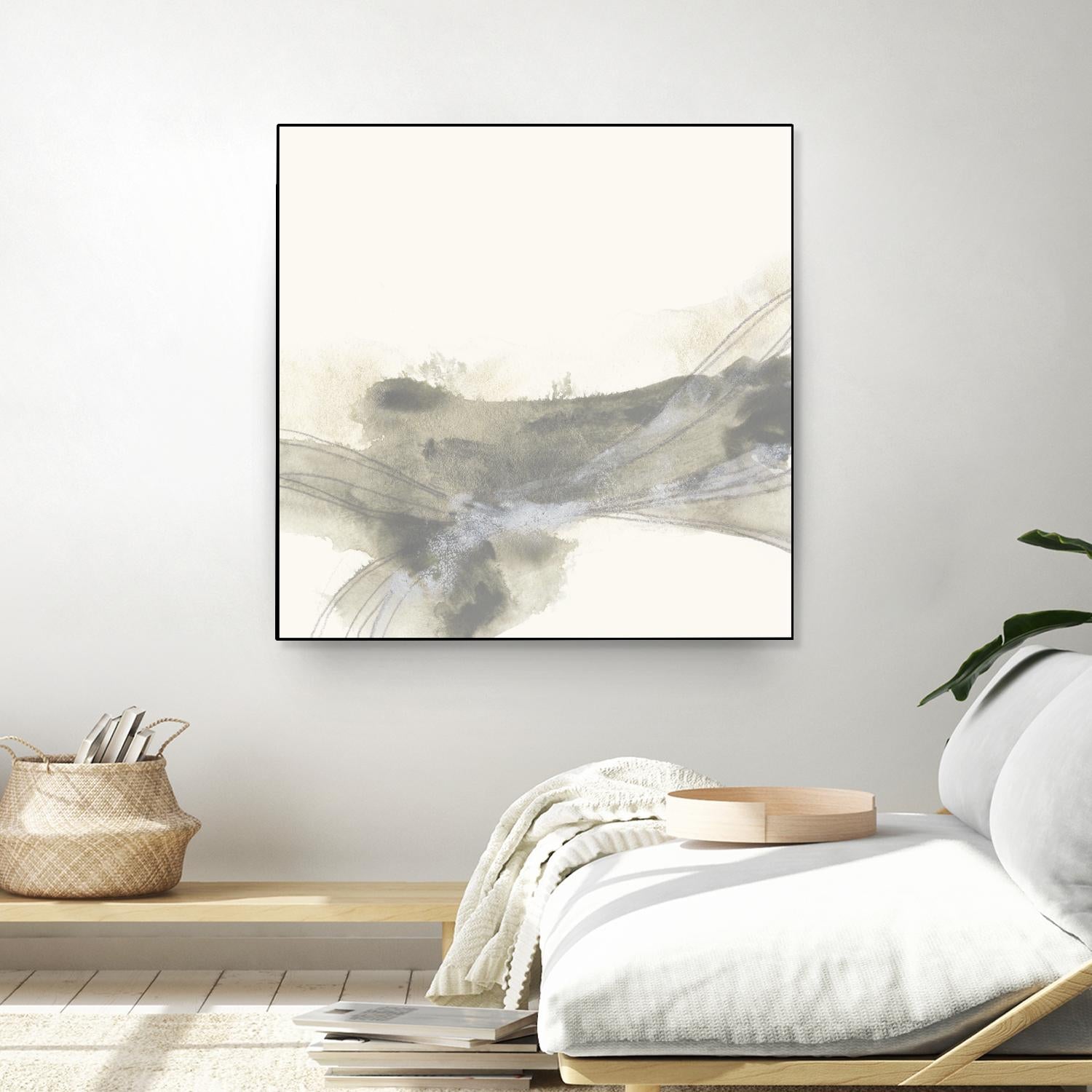 Vapor II by June Erica Vess on GIANT ART - brown abstract