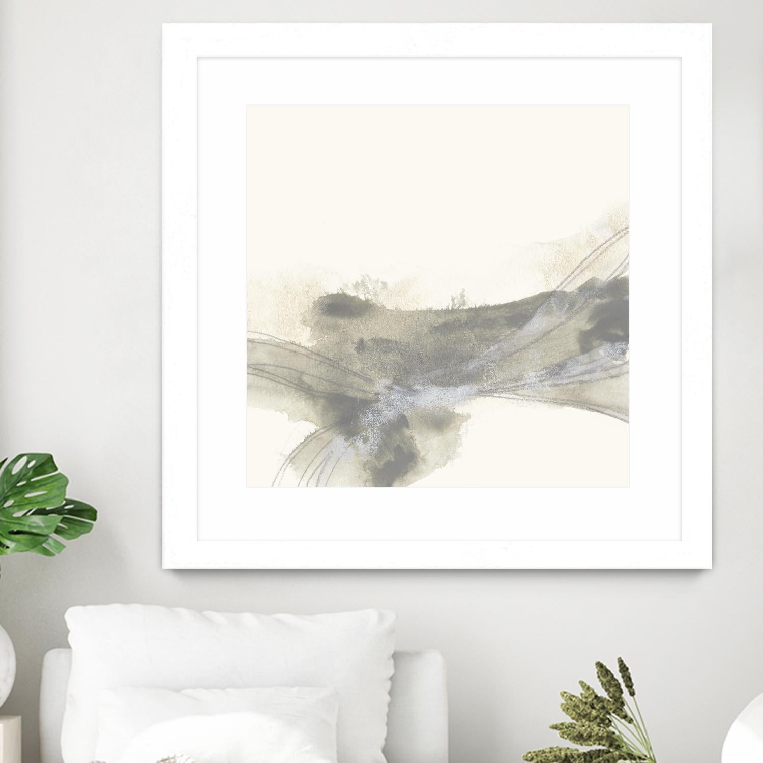 Vapor II by June Erica Vess on GIANT ART - brown abstract