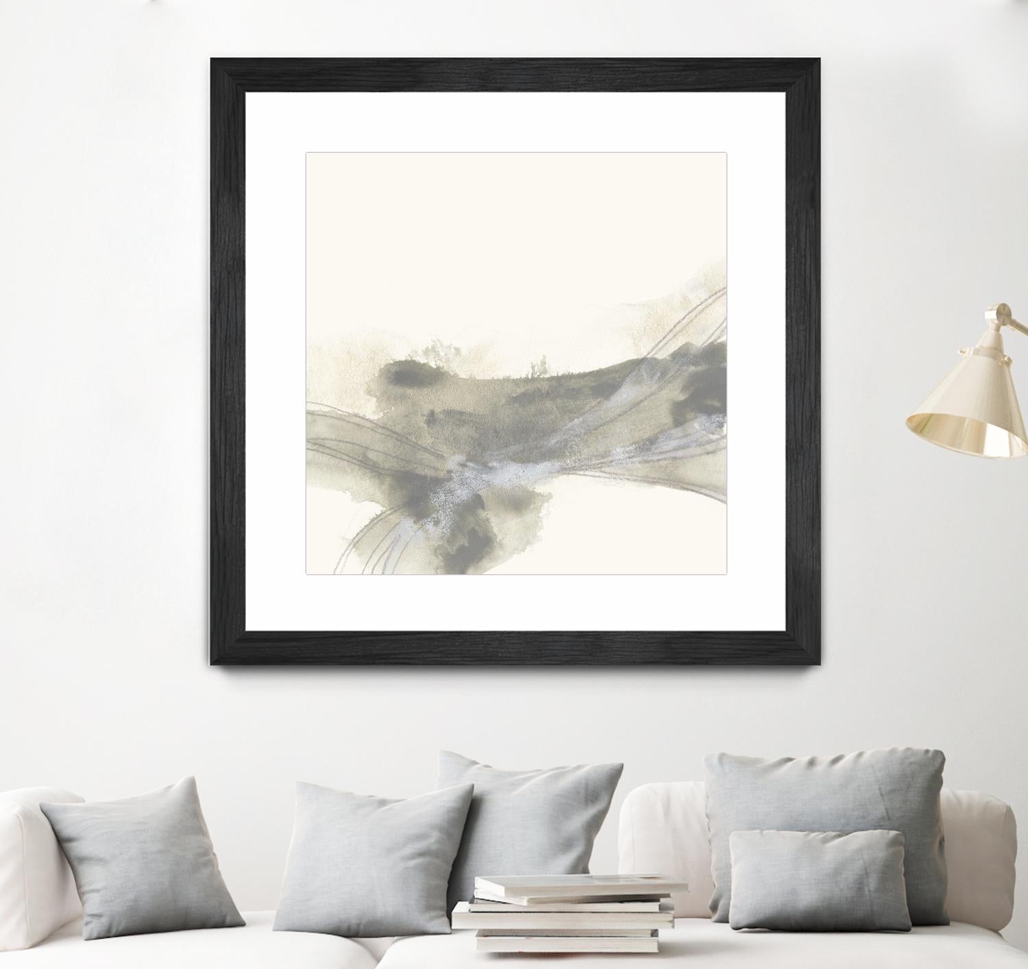 Vapor II by June Erica Vess on GIANT ART - brown abstract