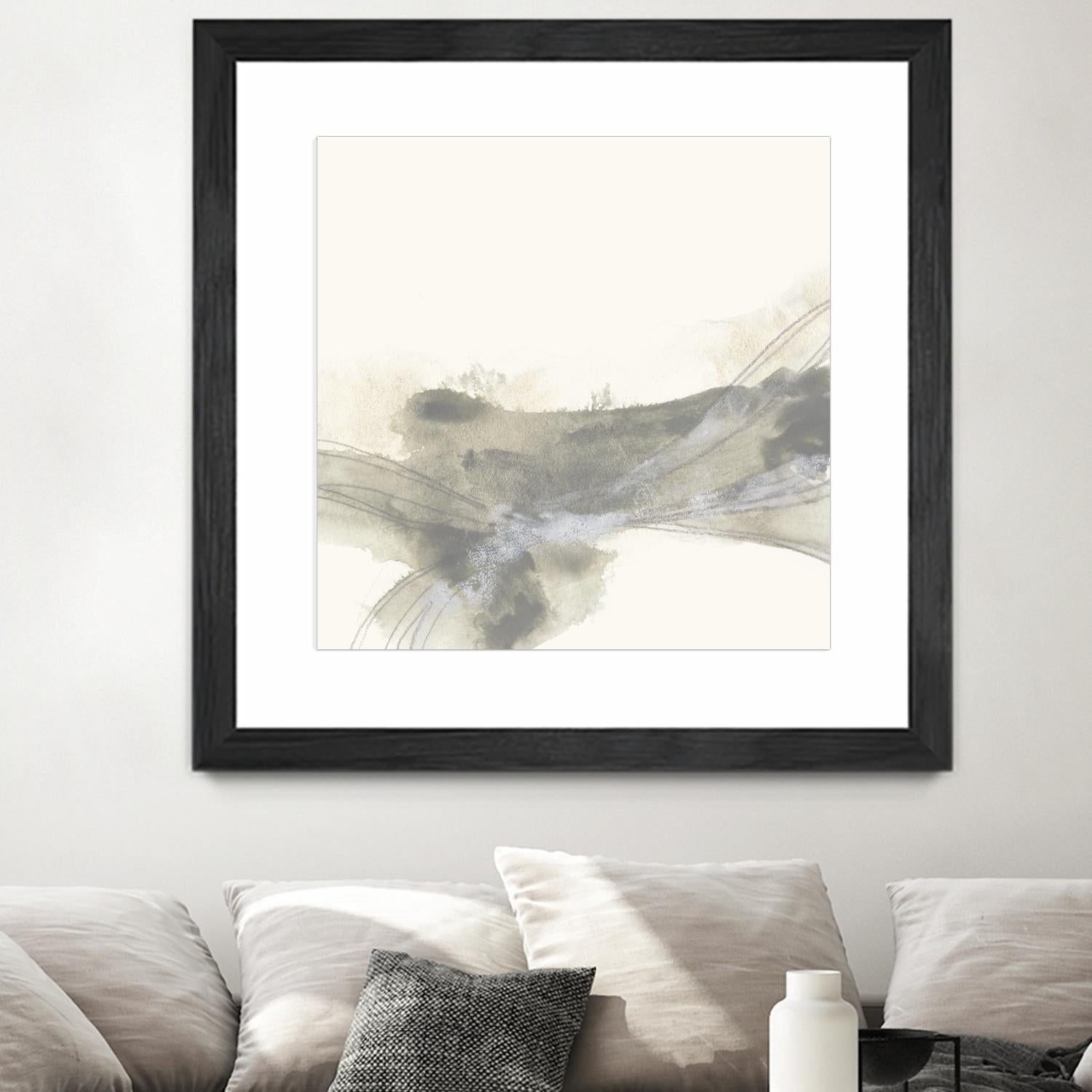 Vapor II by June Erica Vess on GIANT ART - brown abstract