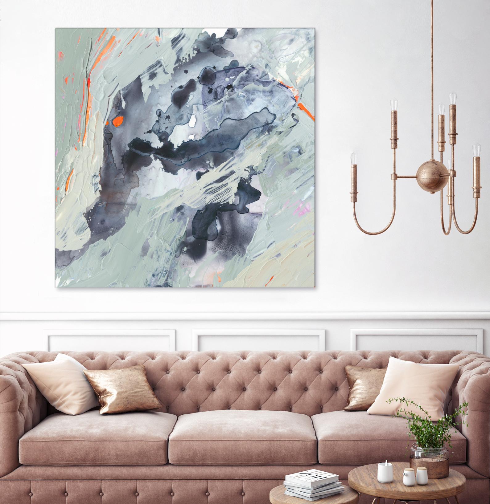 Polyphonic Sea I by Victoria Borges on GIANT ART - abstract