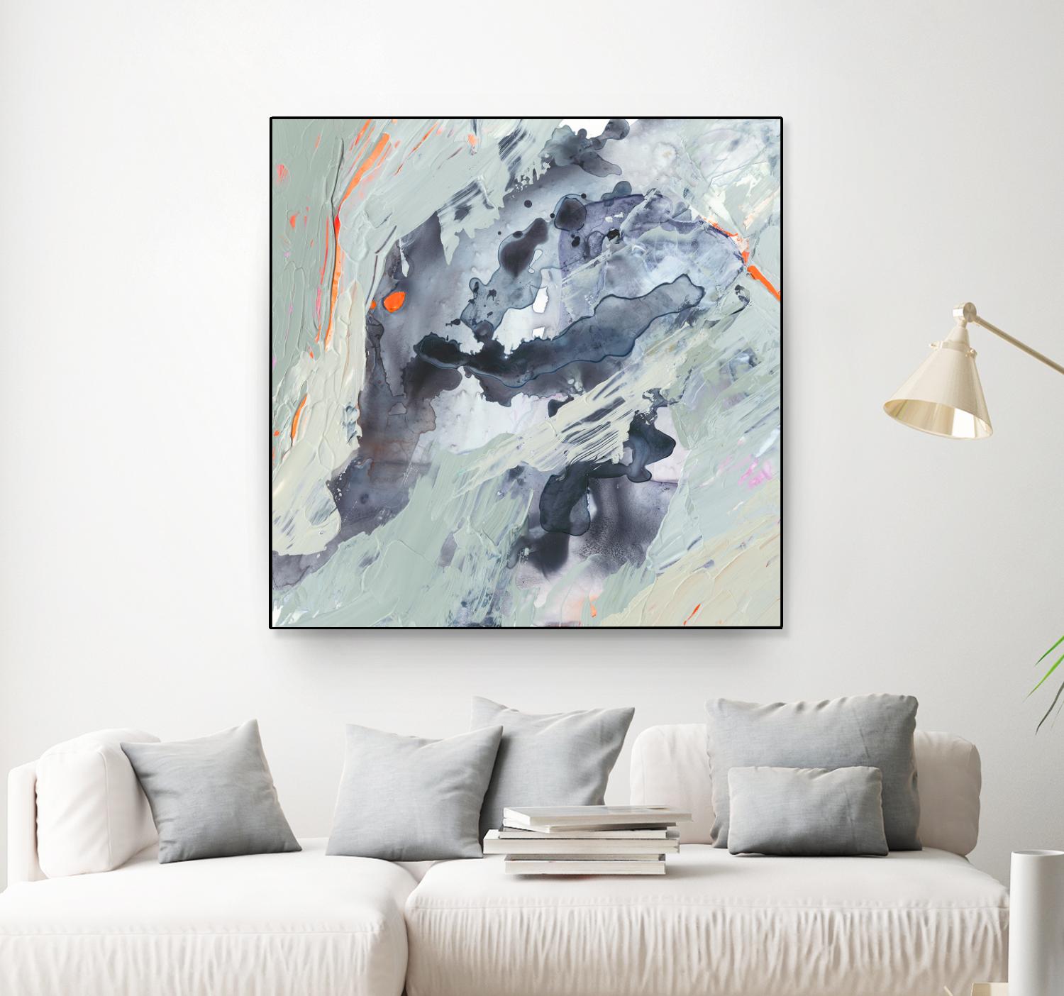 Polyphonic Sea I by Victoria Borges on GIANT ART - abstract