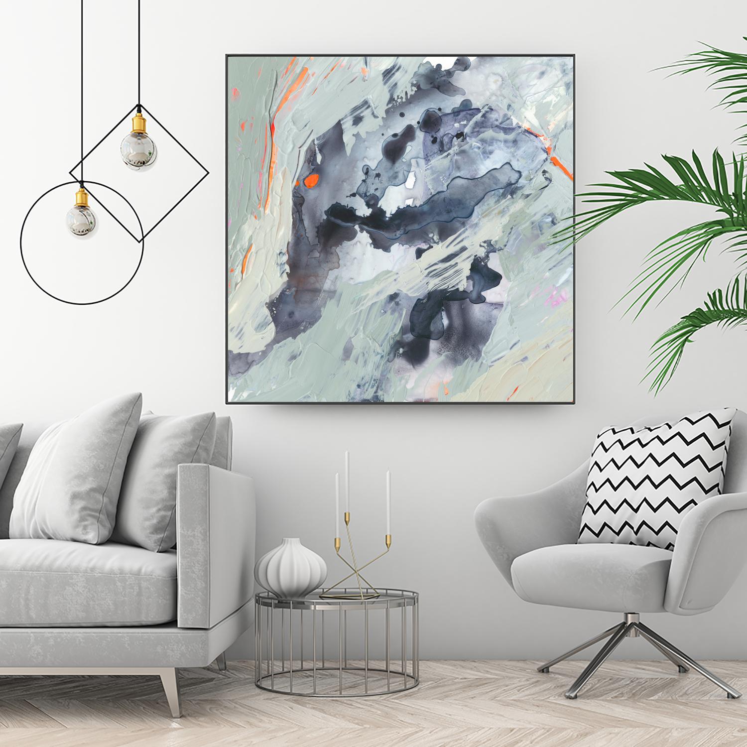 Polyphonic Sea I by Victoria Borges on GIANT ART - abstract