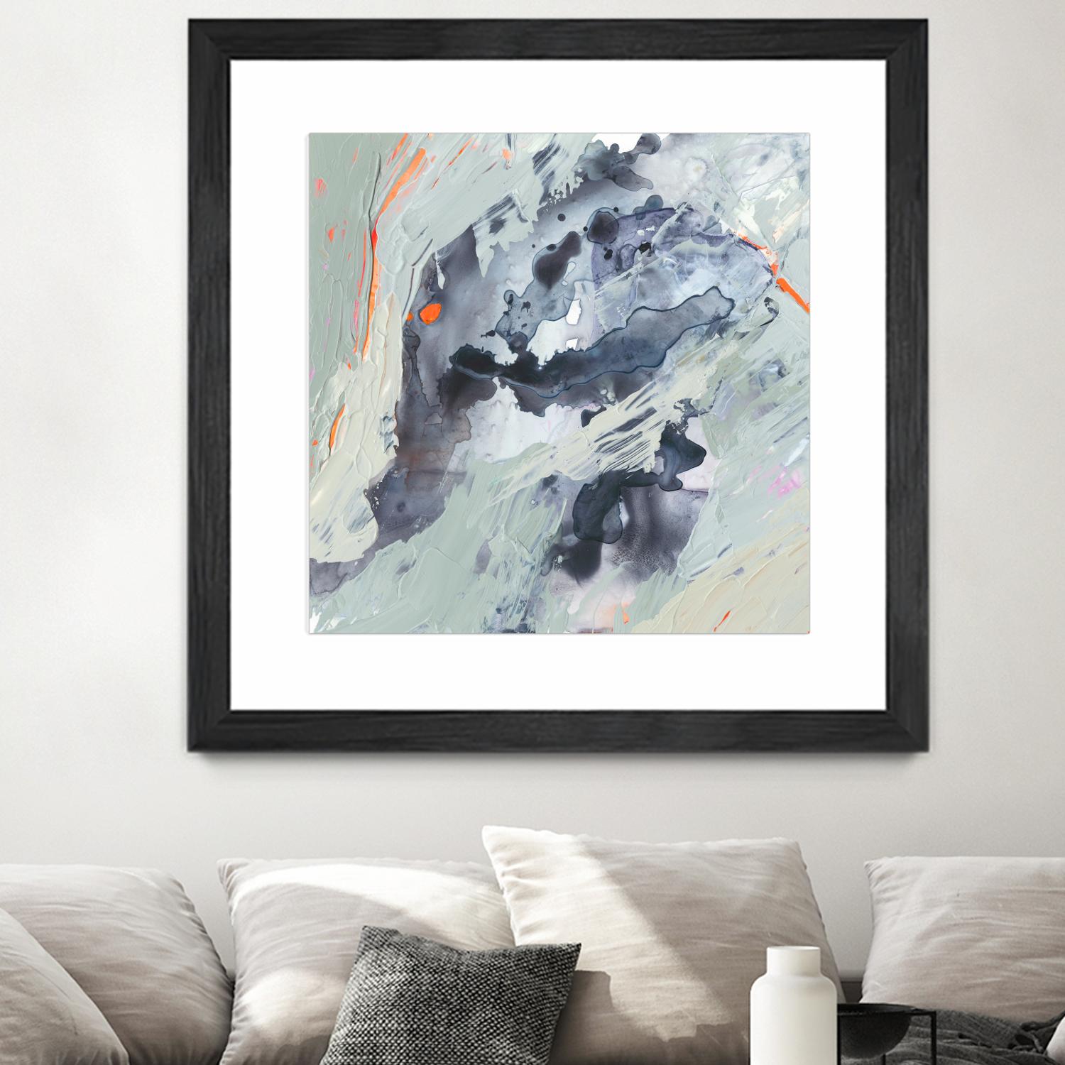 Polyphonic Sea I by Victoria Borges on GIANT ART - abstract