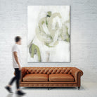 Verge I by June Erica Vess on GIANT ART - green abstract