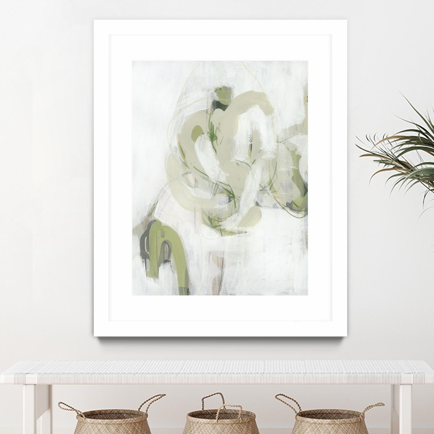 Verge I by June Erica Vess on GIANT ART - green abstract