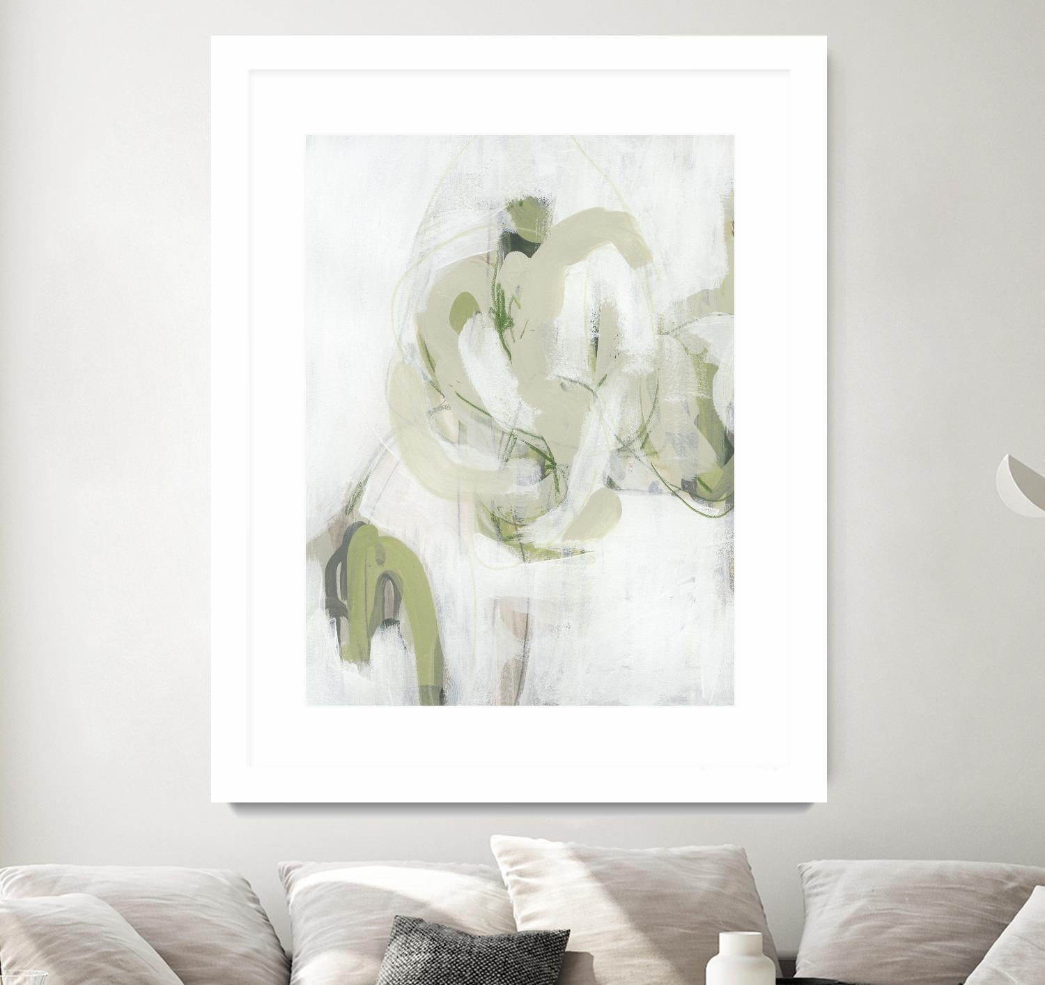 Verge I by June Erica Vess on GIANT ART - green abstract