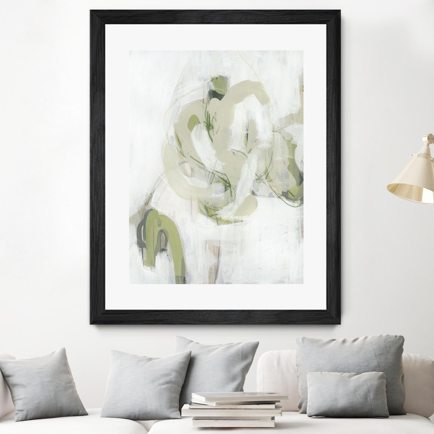 Verge I by June Erica Vess on GIANT ART - green abstract