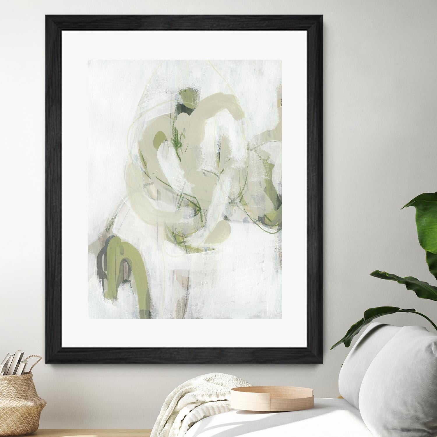 Verge I by June Erica Vess on GIANT ART - green abstract