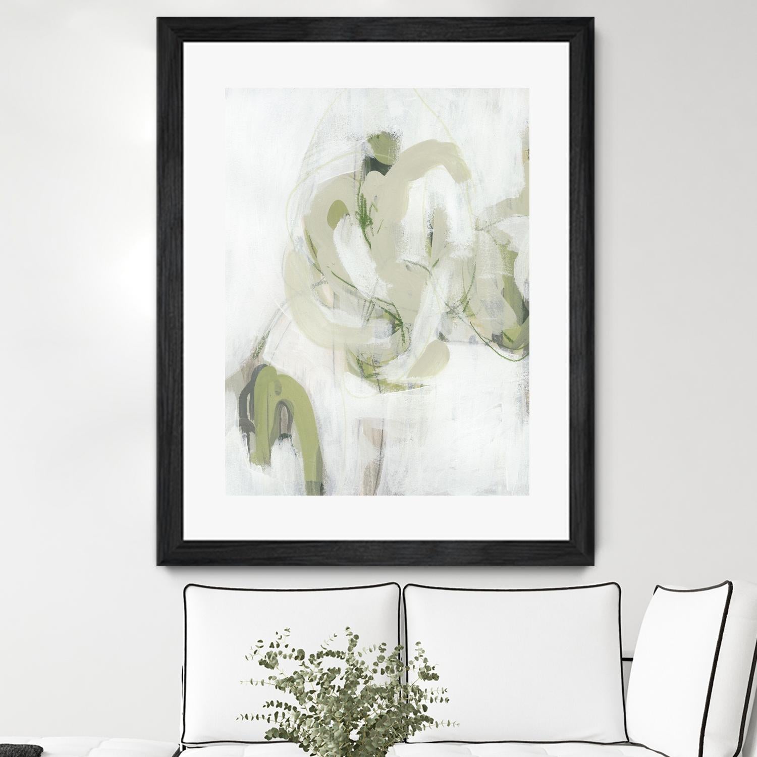 Verge I by June Erica Vess on GIANT ART - green abstract