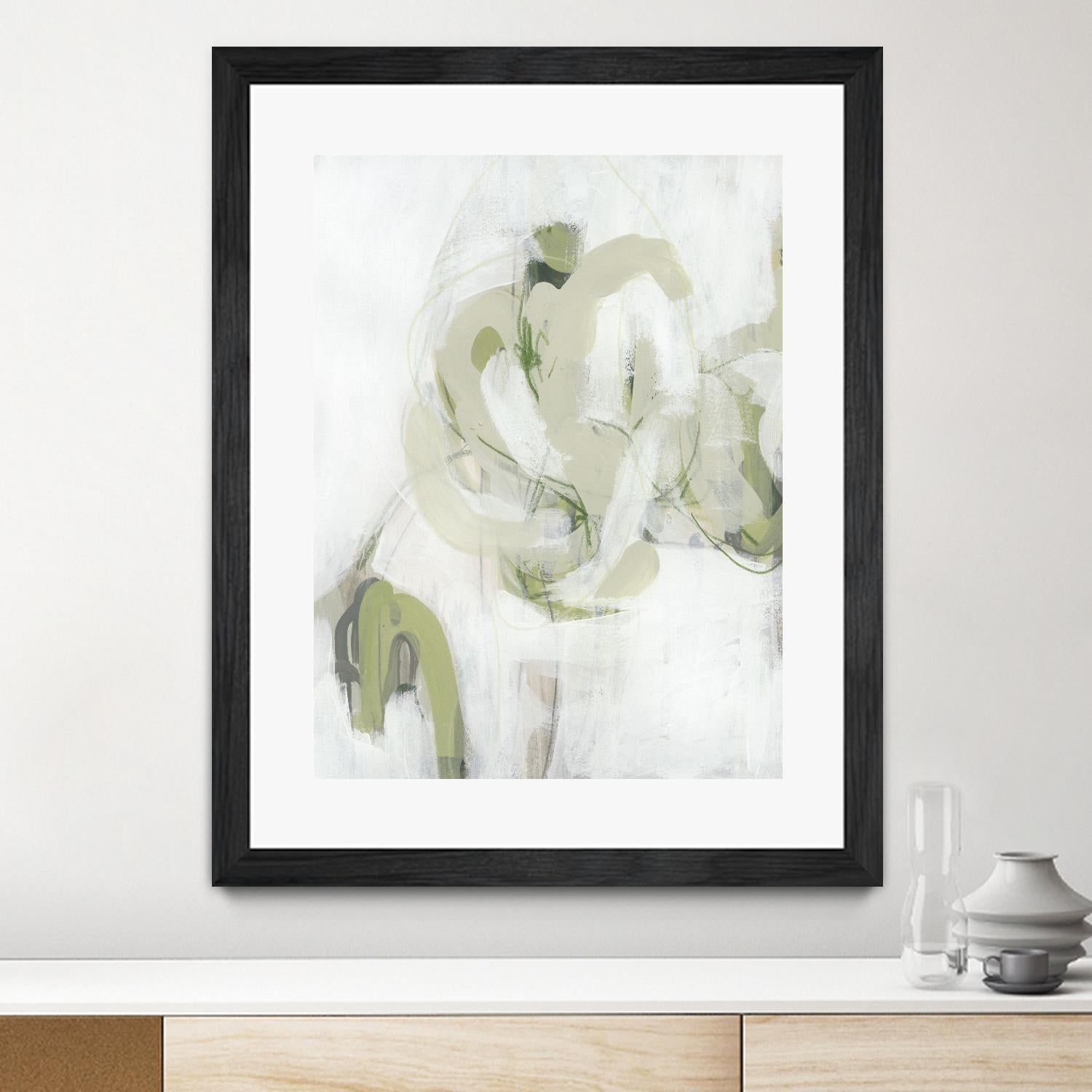 Verge I by June Erica Vess on GIANT ART - green abstract