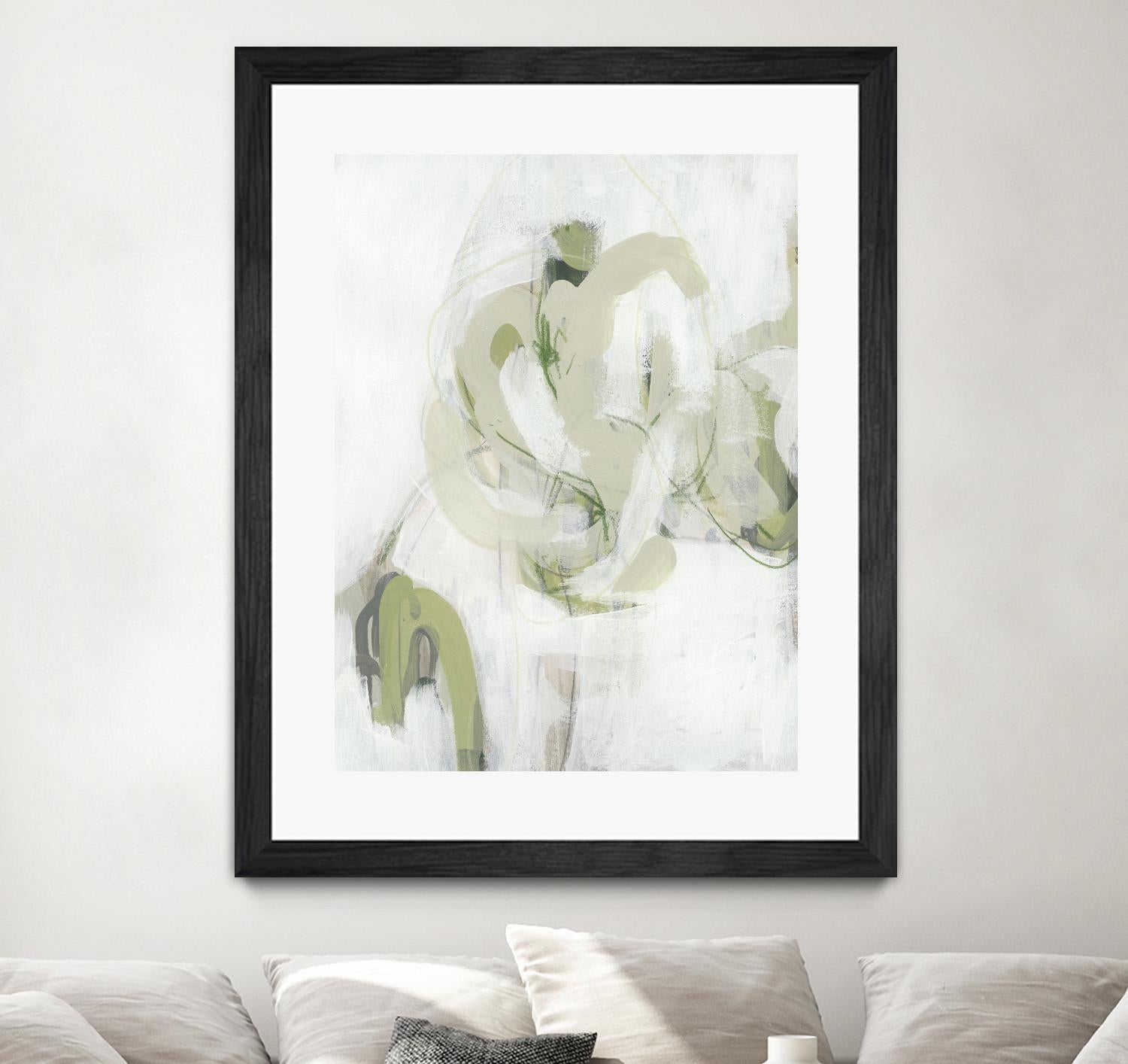 Verge I by June Erica Vess on GIANT ART - green abstract