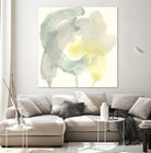 Lunar Sunrise II by June Erica Vess on GIANT ART - yellow abstract