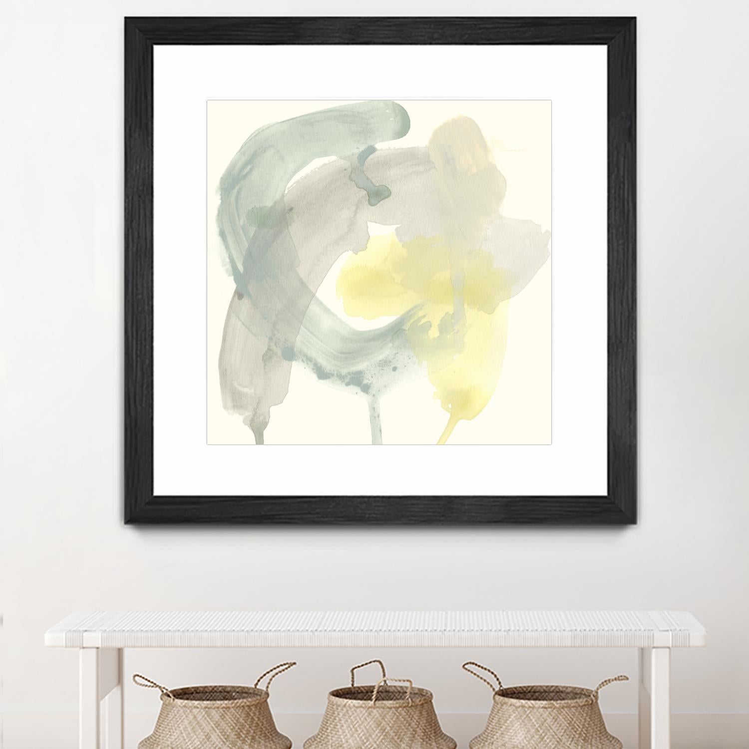 Lunar Sunrise II by June Erica Vess on GIANT ART - yellow abstract
