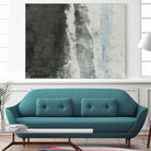 Black & Grey & Blue II by Studio W on GIANT ART - blue abstract