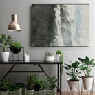 Black & Grey & Blue II by Studio W on GIANT ART - blue abstract