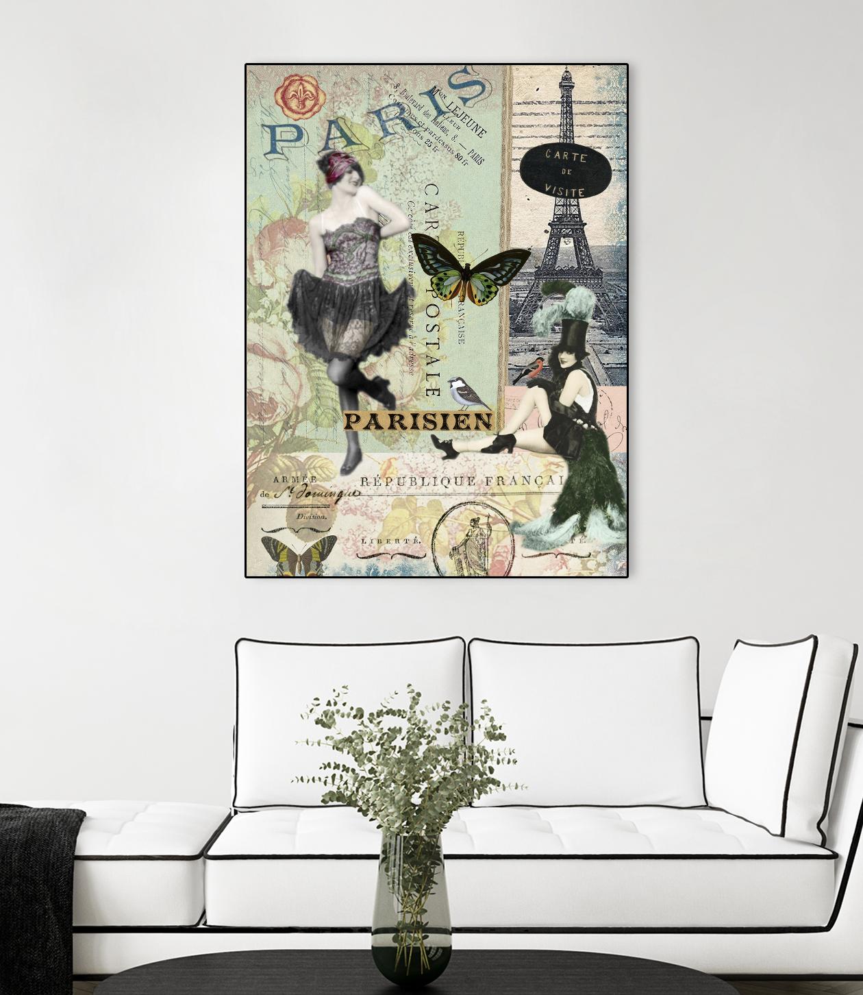 Femme Paris III by Sandy Lloyd on GIANT ART - fashion