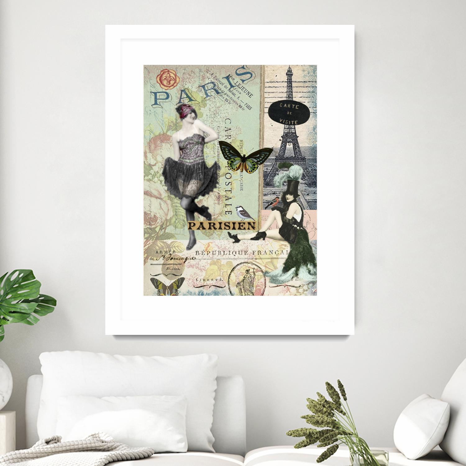 Femme Paris III by Sandy Lloyd on GIANT ART - fashion