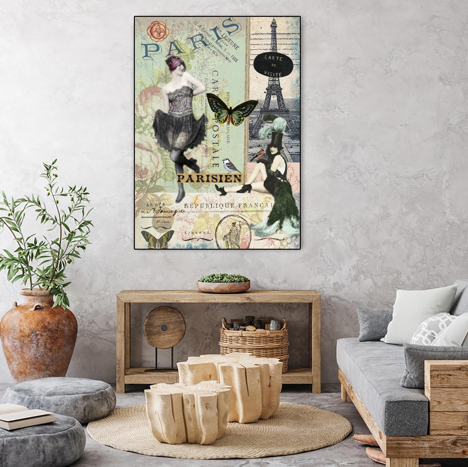 Femme Paris III by Sandy Lloyd on GIANT ART - fashion