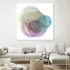 Evolving Planets II by Grace Popp on GIANT ART - blue abstract