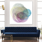 Evolving Planets II by Grace Popp on GIANT ART - blue abstract