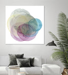 Evolving Planets II by Grace Popp on GIANT ART - blue abstract