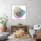 Evolving Planets II by Grace Popp on GIANT ART - blue abstract