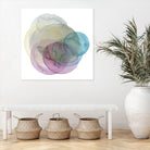 Evolving Planets II by Grace Popp on GIANT ART - blue abstract