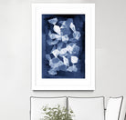 Indigo Glass II by Grace Popp on GIANT ART - blue abstract