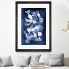 Indigo Glass II by Grace Popp on GIANT ART - blue abstract