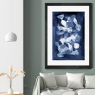 Indigo Glass II by Grace Popp on GIANT ART - blue abstract