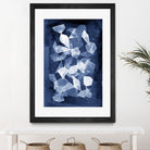 Indigo Glass II by Grace Popp on GIANT ART - blue abstract