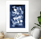 Indigo Glass II by Grace Popp on GIANT ART - blue abstract